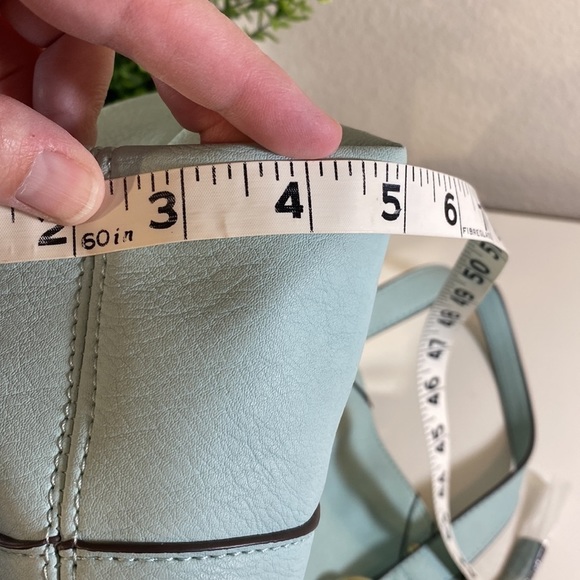 Max Studio Light Blue Studded Backpack - Picture 11 of 12